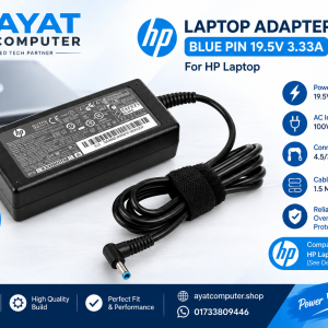 hp blue pin laptop charger advertisement